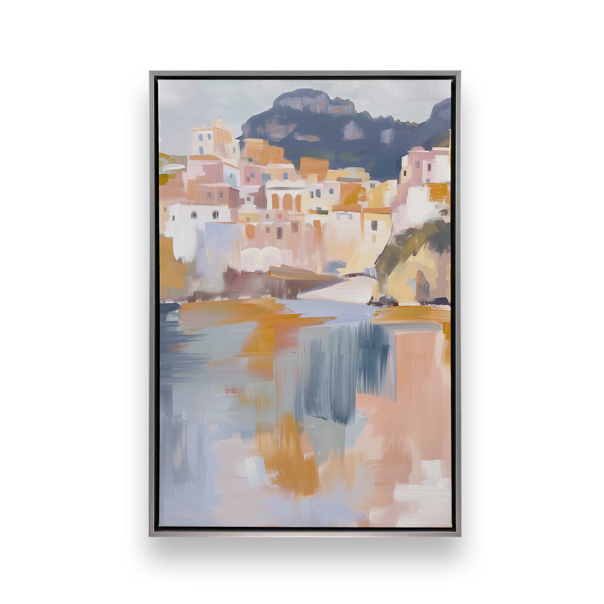 [Color:Polished Chrome], Picture of art in a Polished Chrome frame