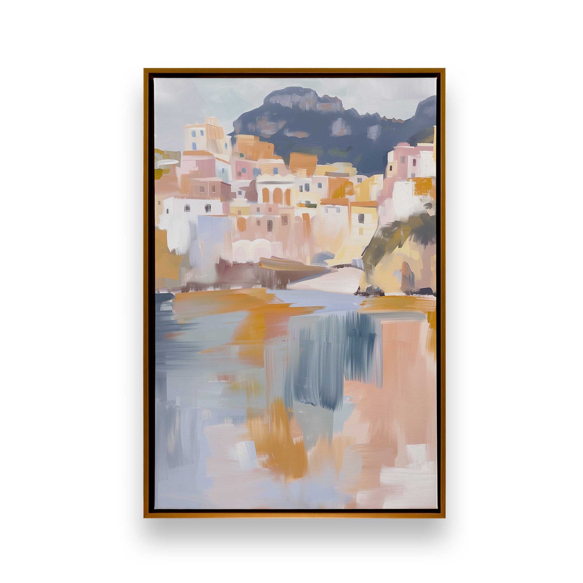 [Color:Polished Gold], Picture of art in a Polished Gold frame