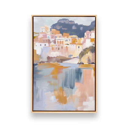 [Color:American Maple], Picture of art in a American Maple frame