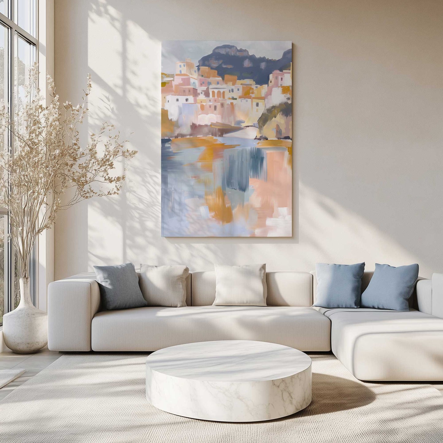 Picture of art in a room