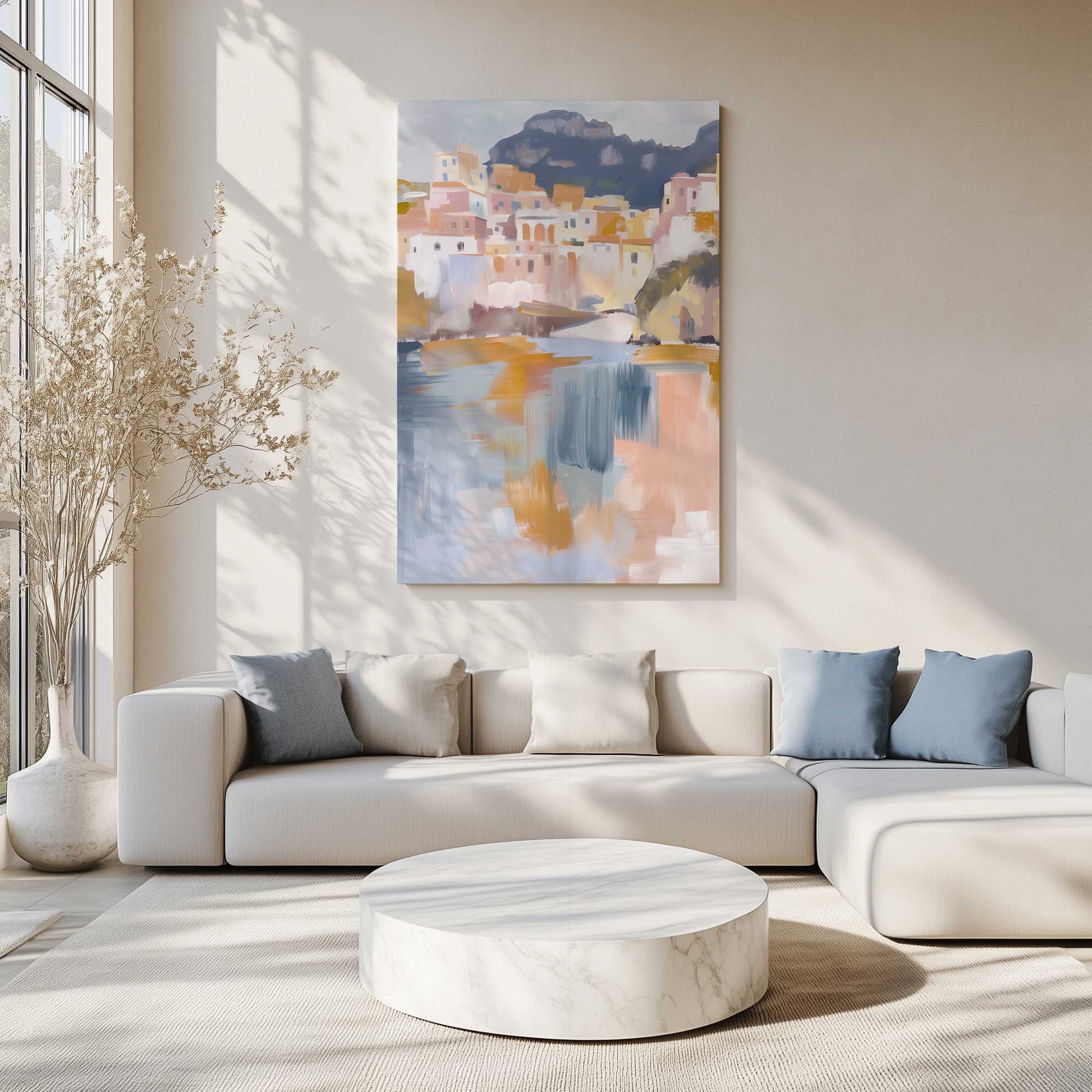 Picture of art in a room