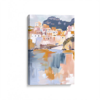 [Color:Stretched Canvas], Picture of art at an angle