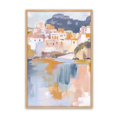 [Color:American Maple], Picture of art in a American Maple frame
