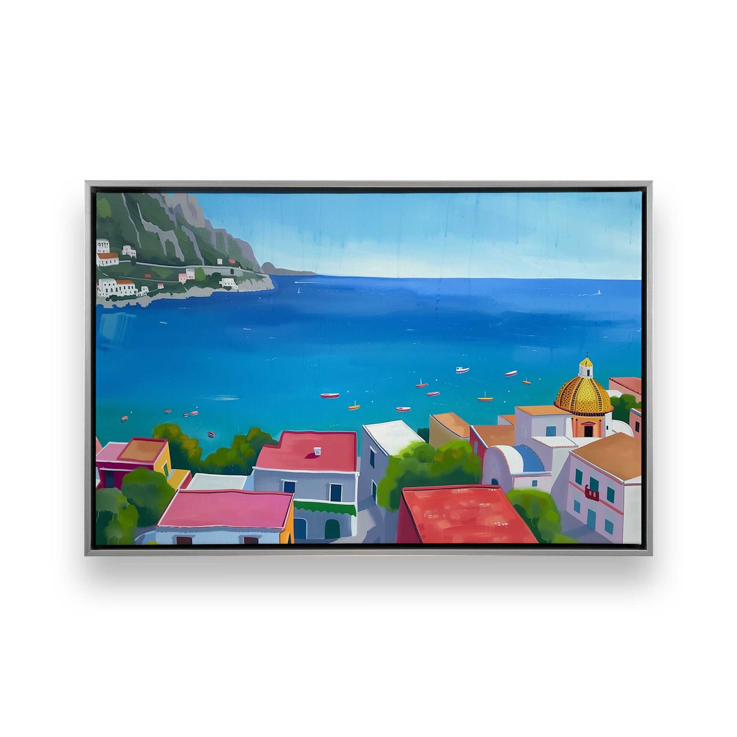 [Color:Polished Chrome], Picture of art in a Polished Chrome frame