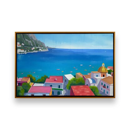 [Color:Polished Gold], Picture of art in a Polished Gold frame