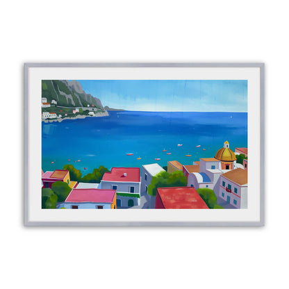 [Color:Polished Chrome], Picture of art in a Polished Chrome frame