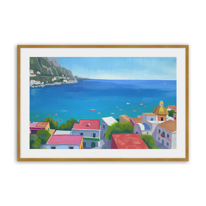 [Color:Polished Gold], Picture of art in a Polished Gold frame