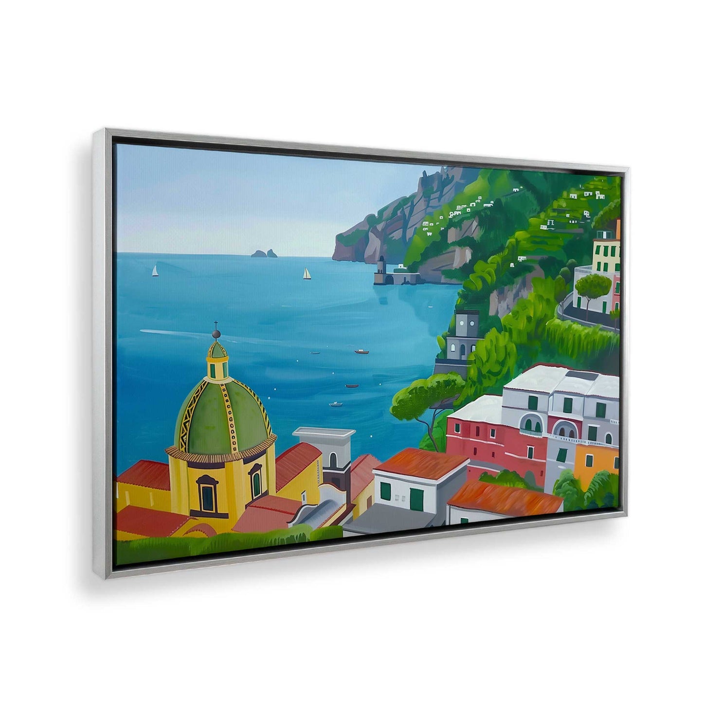 [Color:Polished Chrome], Picture of the corner of the art
