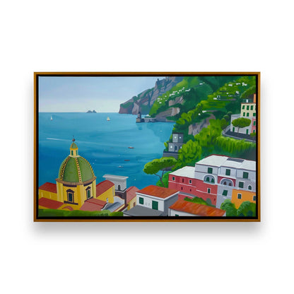 [Color:Polished Gold], Picture of art in a Polished Gold frame