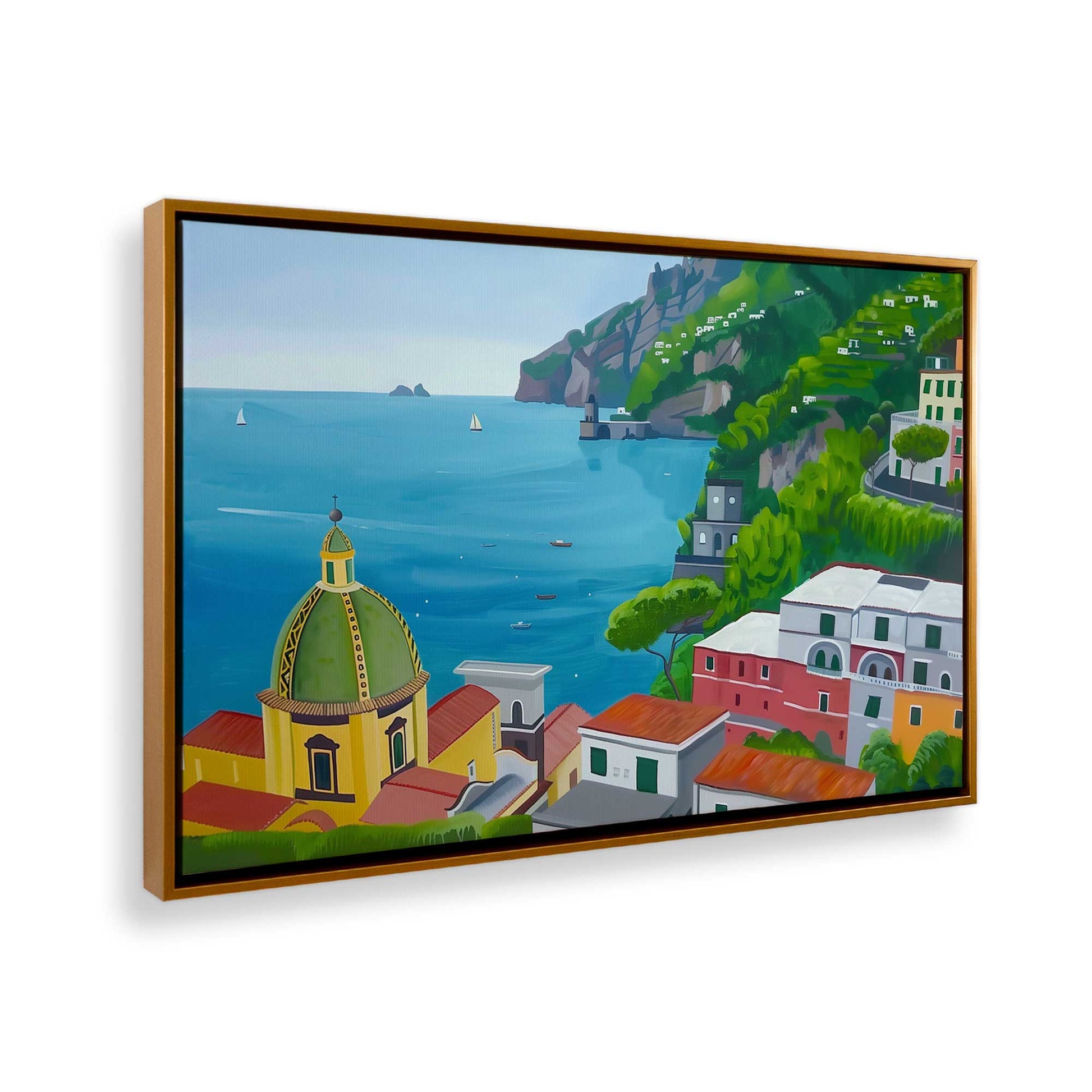 [Color:Polished Gold], Picture of the corner of the art