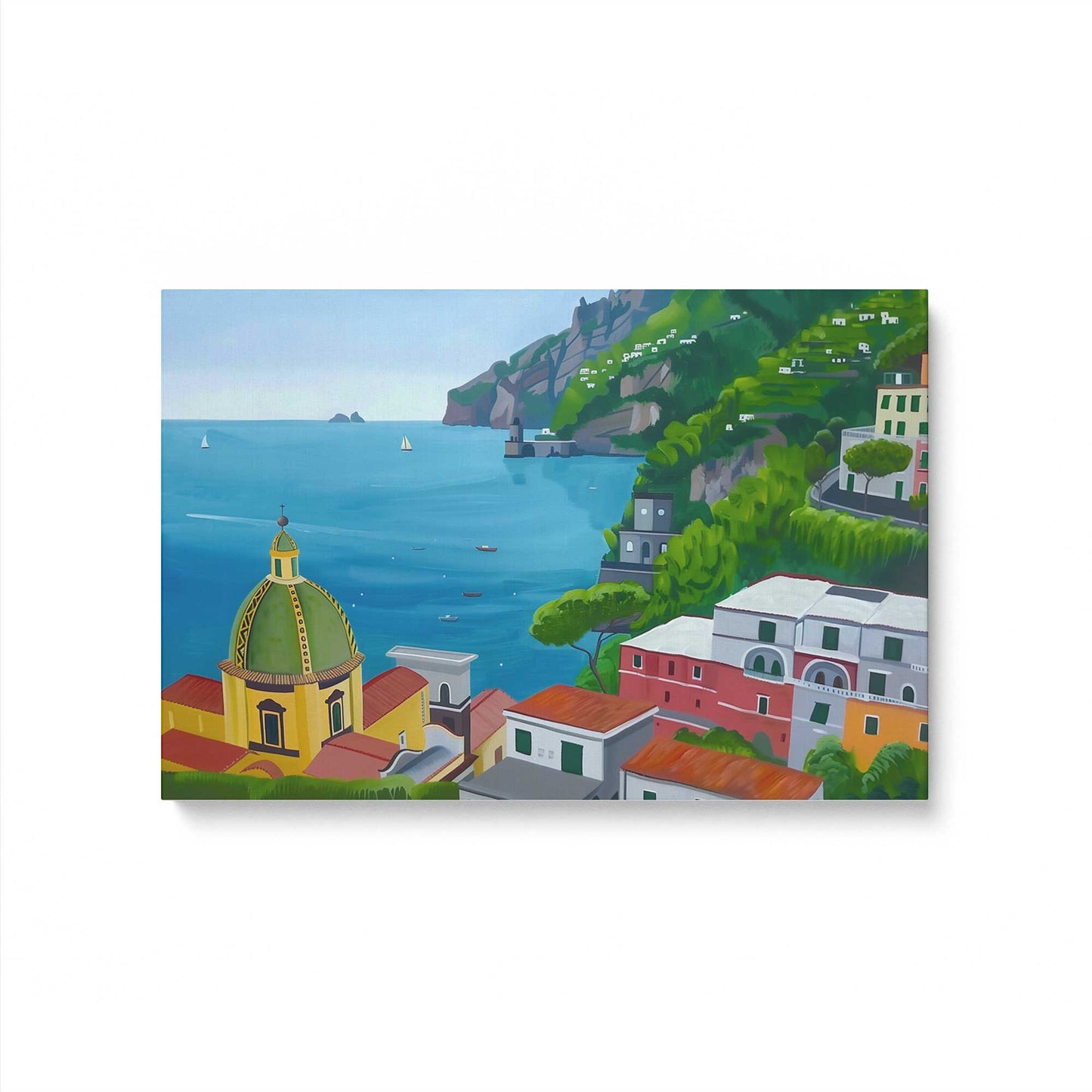 [Color:Stretched Canvas], Picture of art