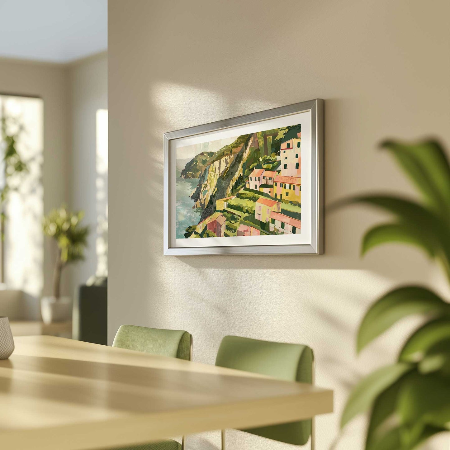 Picture of art in a room