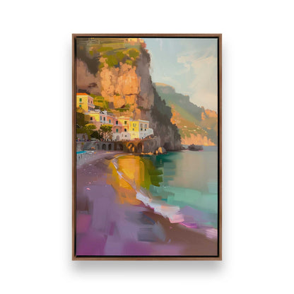 [Color:Walnut], Picture of art in a Walnut frame