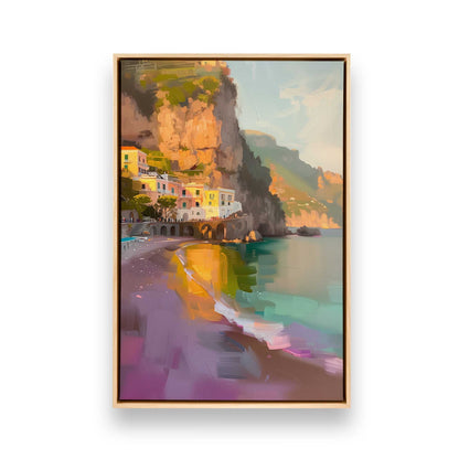 [Color:American Maple], Picture of art in a American Maple frame