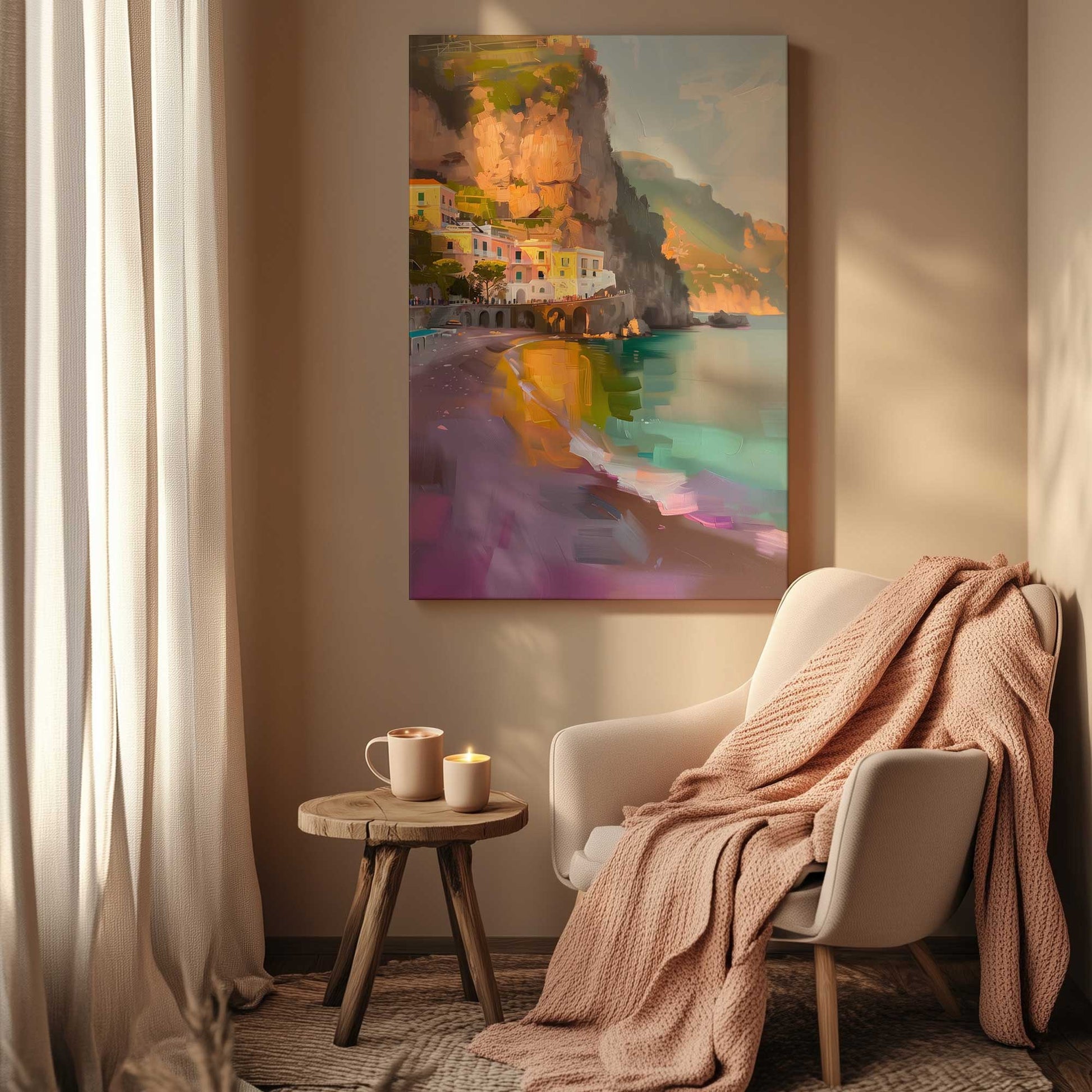 Picture of art in a room