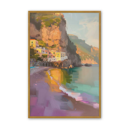 [Color:Polished Gold], Picture of art in a Polished Gold frame