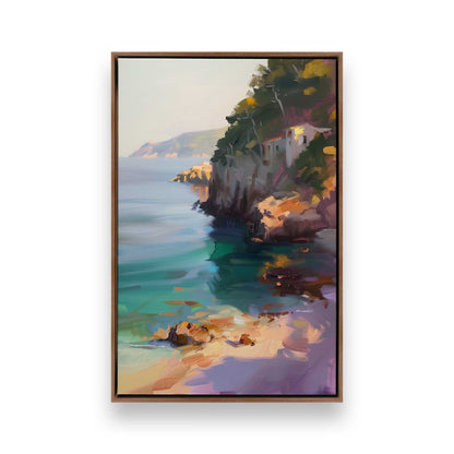 [Color:Walnut], Picture of art in a Walnut frame