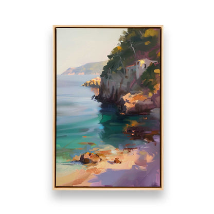 [Color:American Maple], Picture of art in a American Maple frame