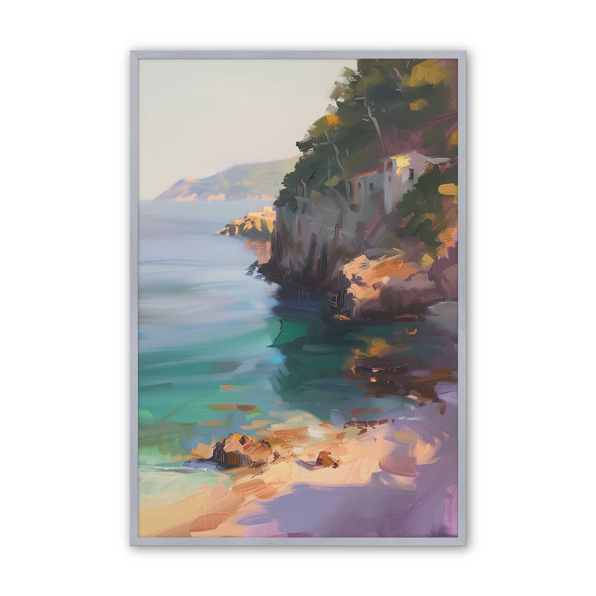 [Color:Polished Chrome], Picture of art in a Polished Chrome frame