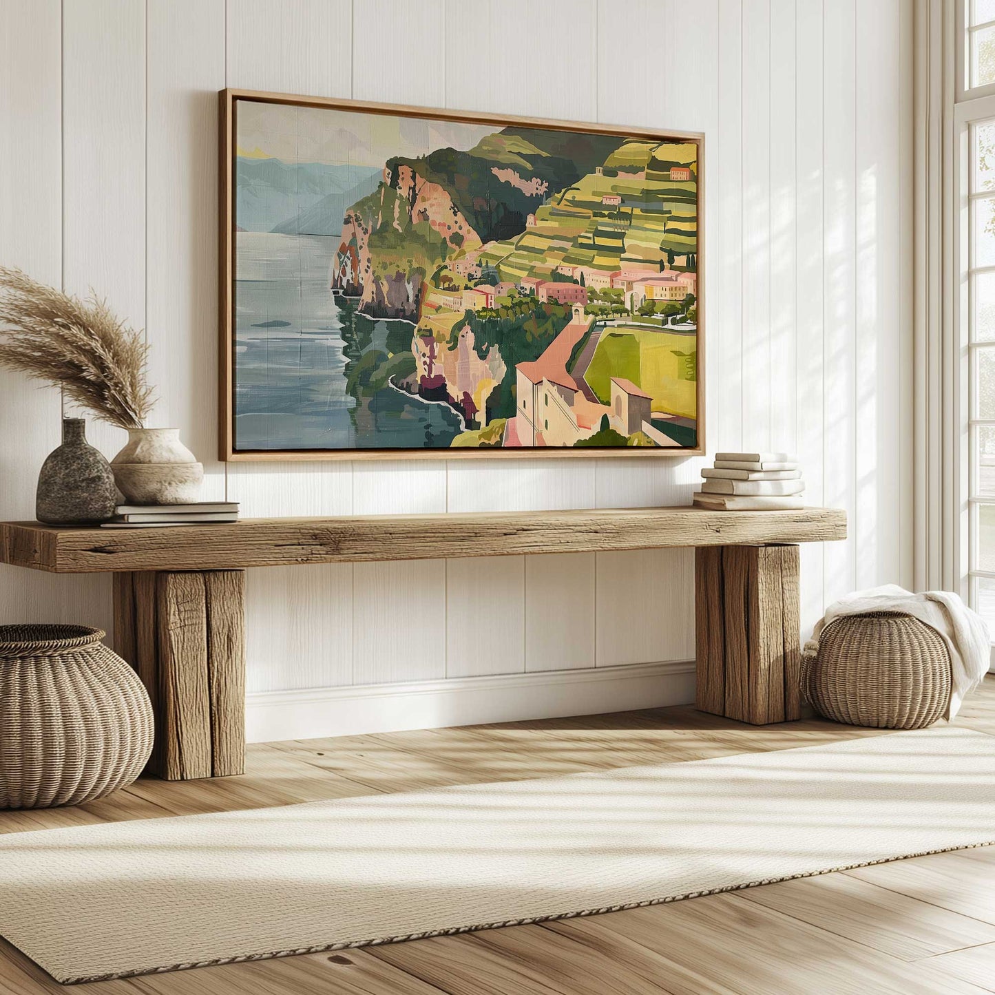 Picture of art in a room