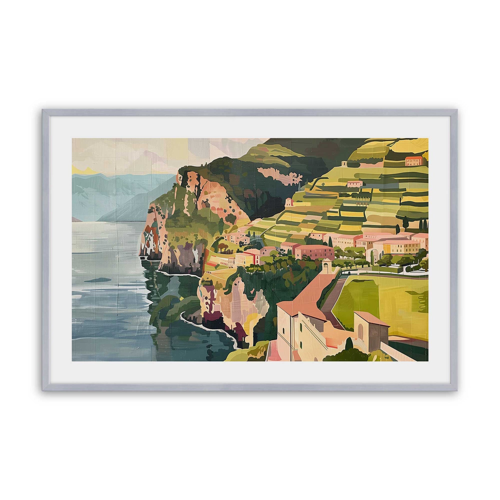 [Color:Polished Chrome], Picture of art in a Polished Chrome frame