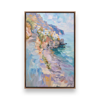 [Color:Walnut], Picture of art in a Walnut frame