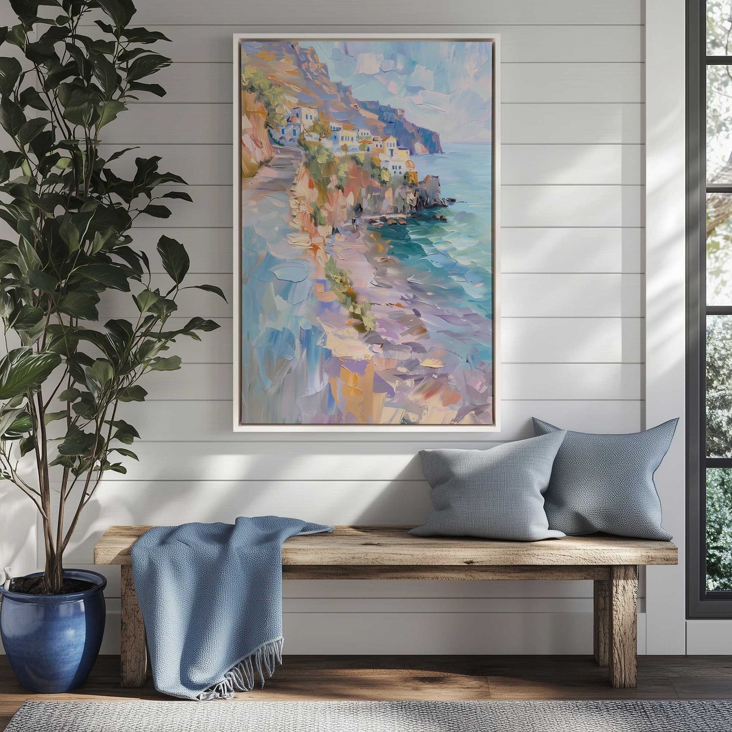 Picture of art in a room