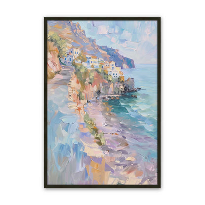 [Color:Satin Black], Picture of art in a Satin Black frame