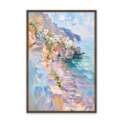 [Color:Walnut], Picture of art in a Walnut frame