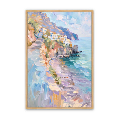 [Color:American Maple], Picture of art in a American Maple frame