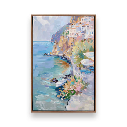 [Color:Walnut], Picture of art in a Walnut frame