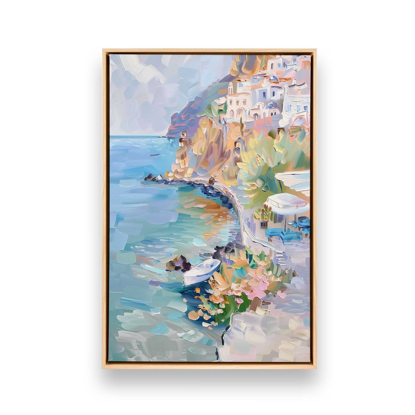[Color:American Maple], Picture of art in a American Maple frame