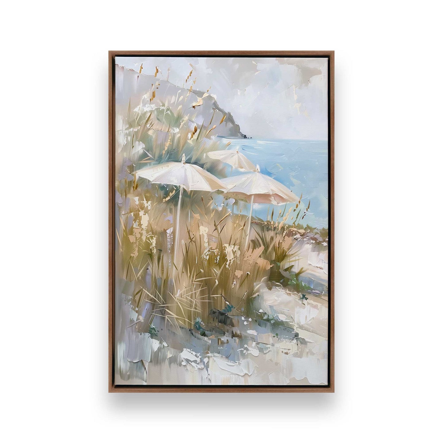 [Color:Walnut], Picture of art in a Walnut frame