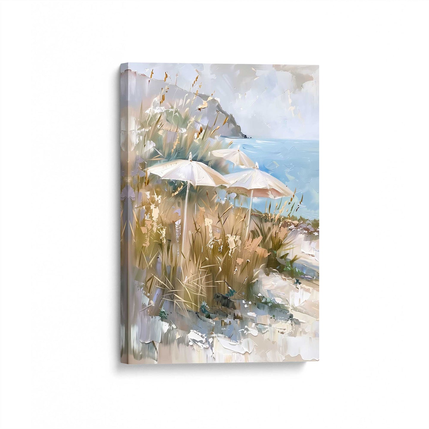 [Color:Stretched Canvas], Picture of art at an angle