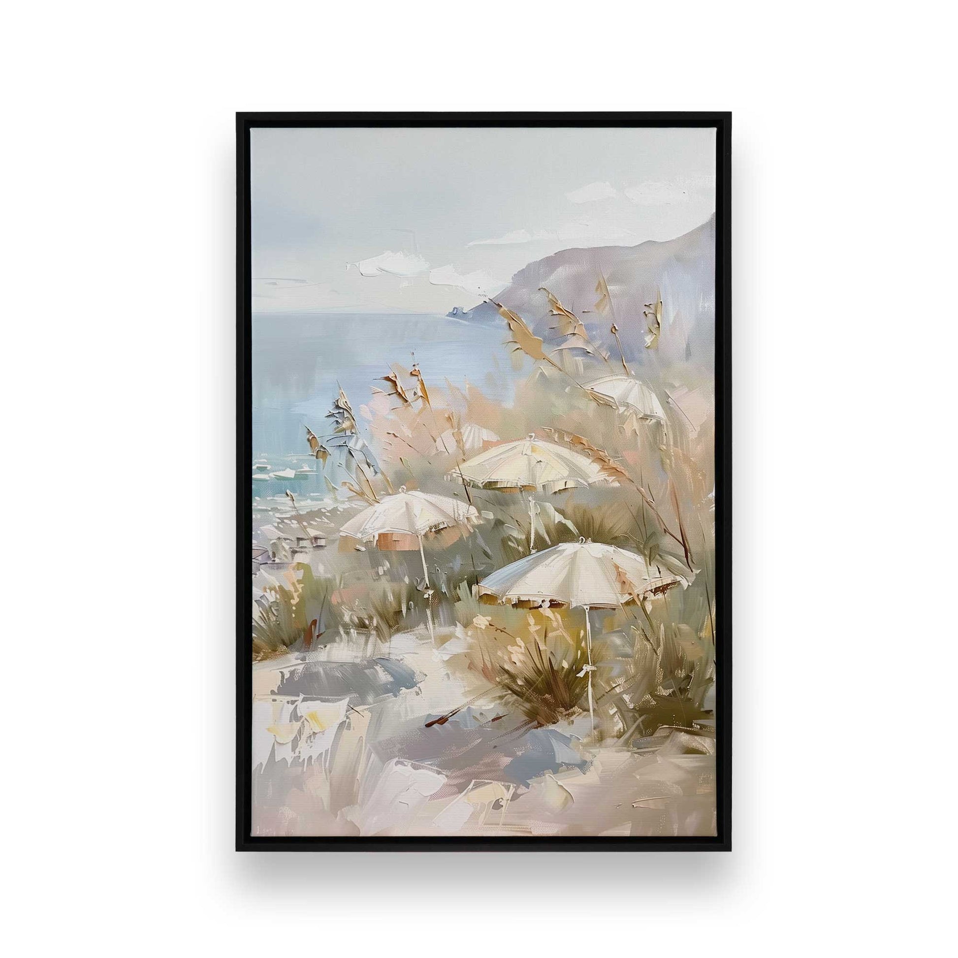 [Color:Satin Black], Picture of art in a Satin Black frame