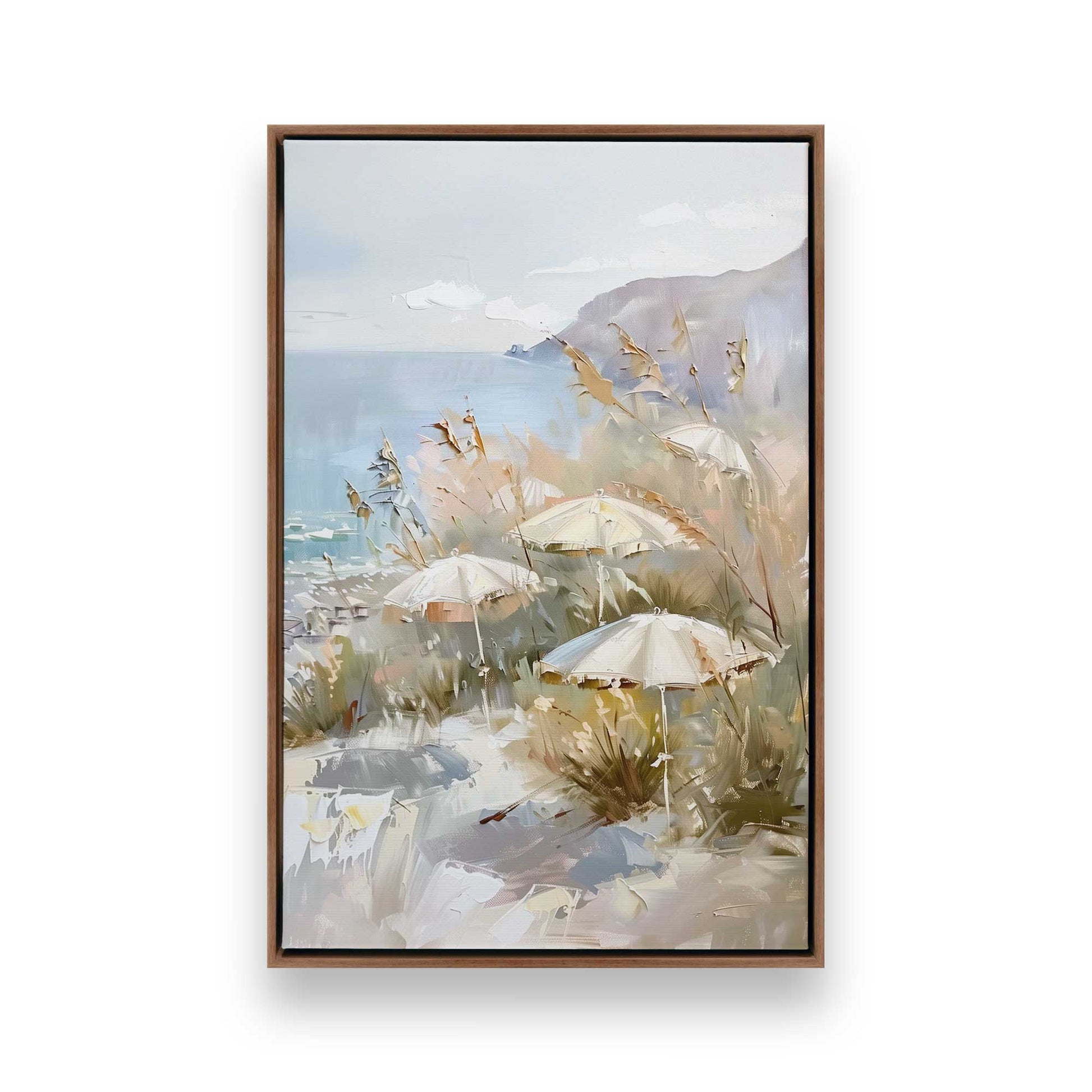 [Color:Walnut], Picture of art in a Walnut frame