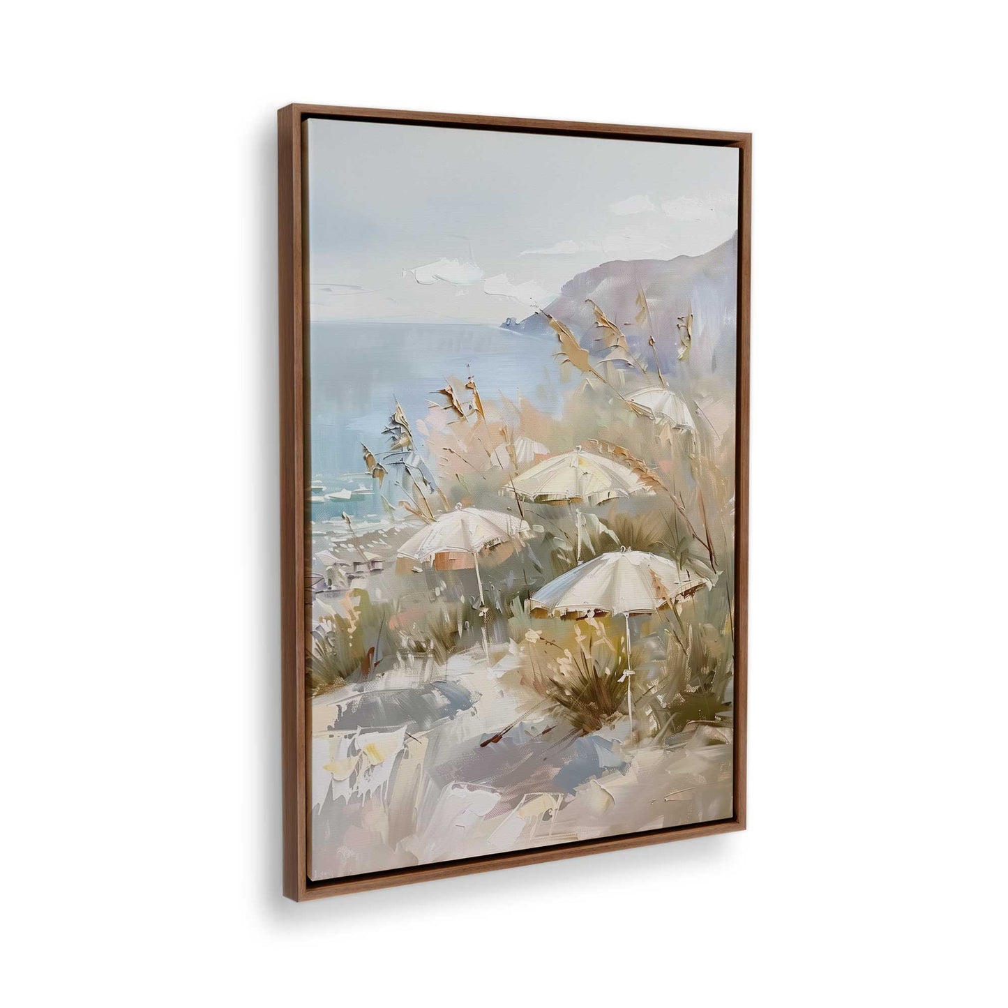 [Color:Walnut], Picture of the corner of the art