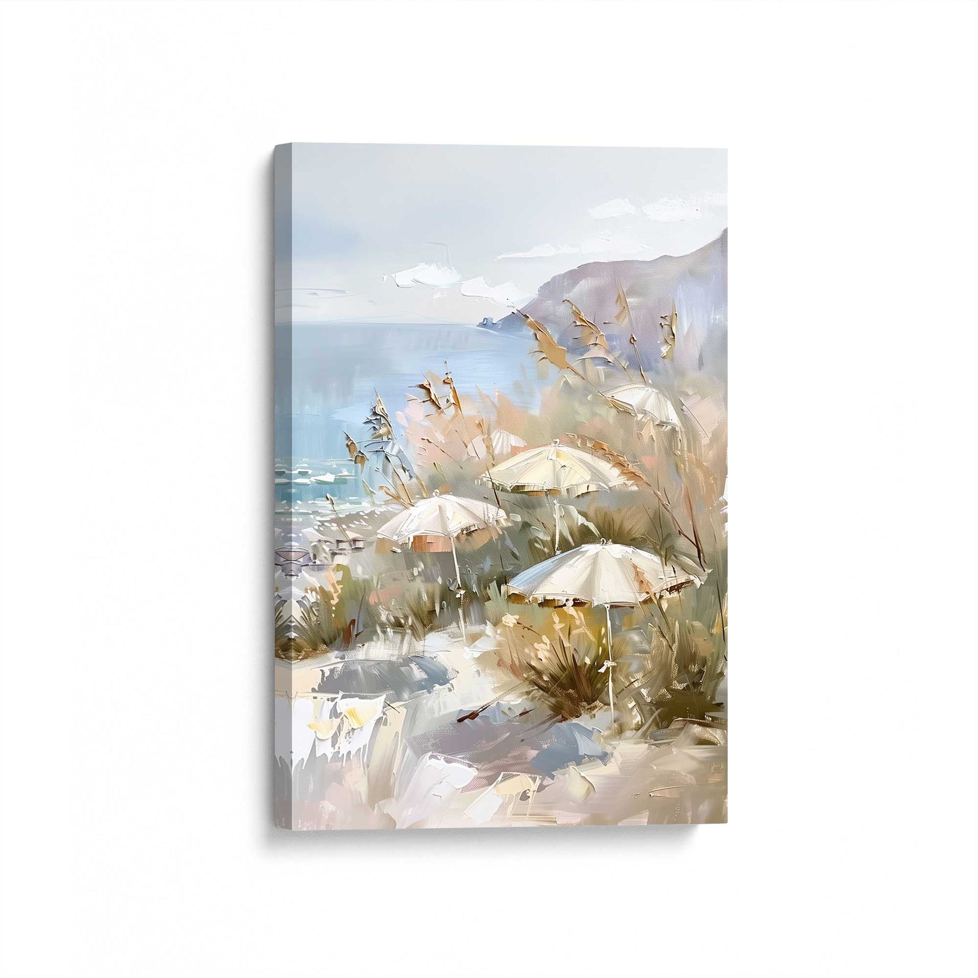 [Color:Stretched Canvas], Picture of art at an angle
