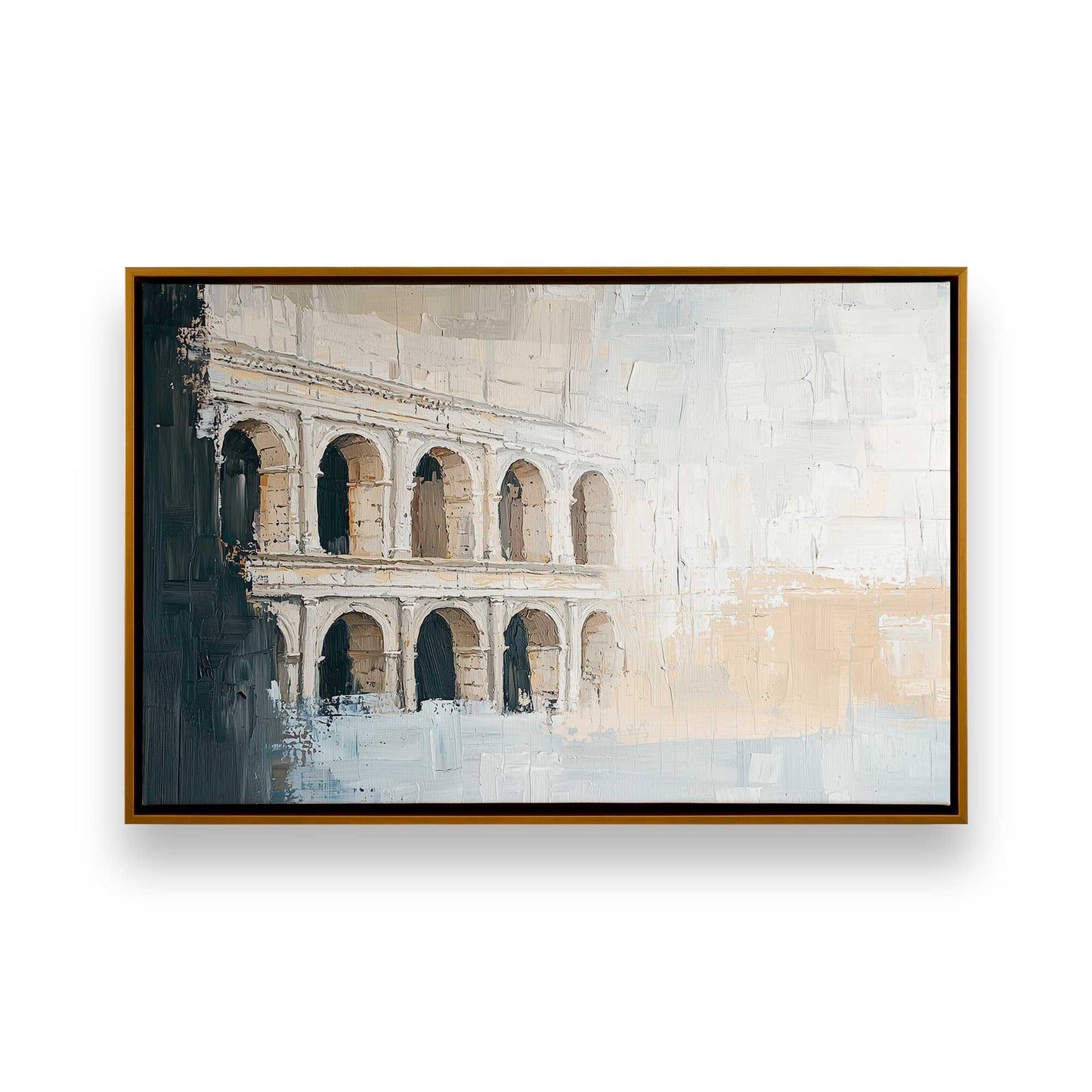 [Color:Polished Gold], Picture of art in a Polished Gold frame