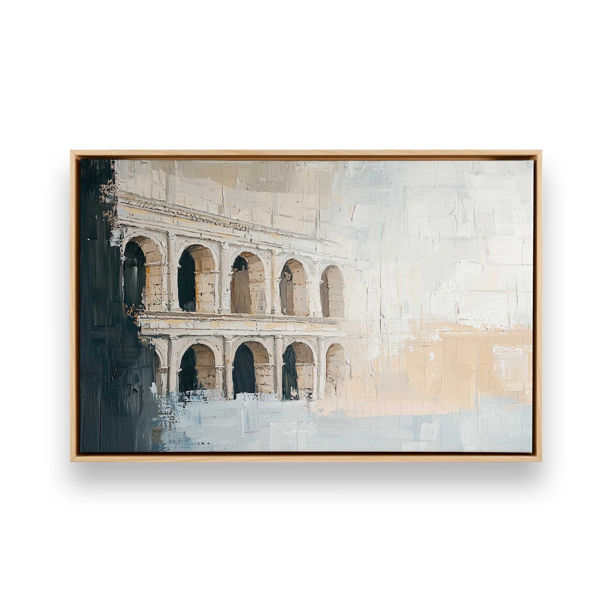 [Color:American Maple], Picture of art in a American Maple frame