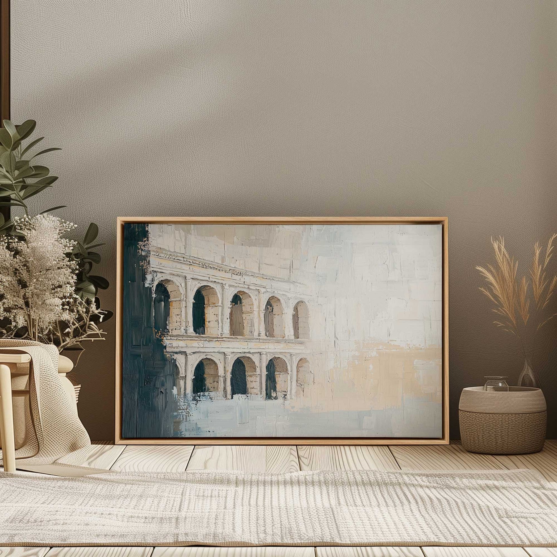 Picture of art in a room
