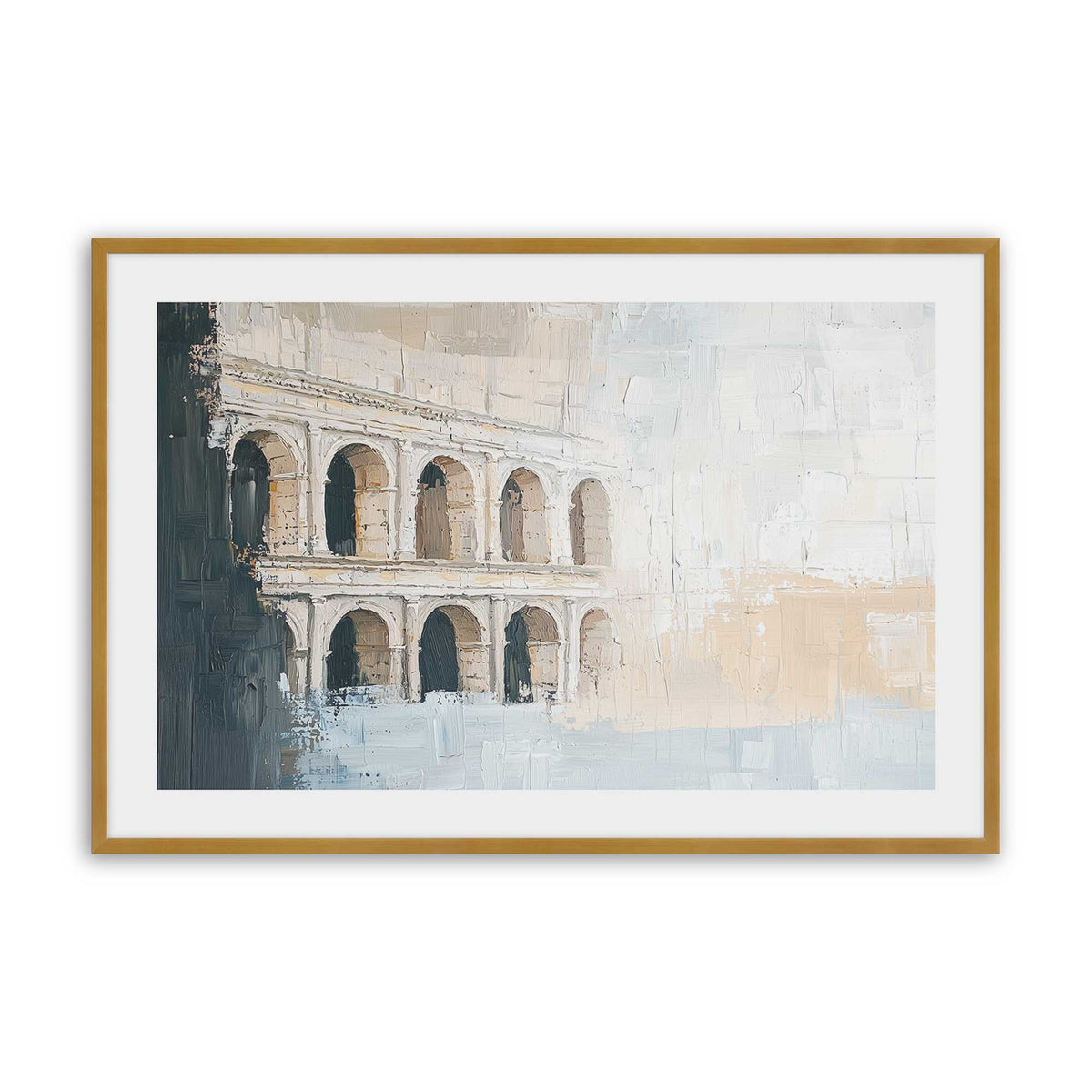 [Color:Polished Gold], Picture of art in a Polished Gold frame