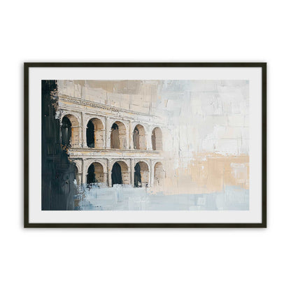 [Color:Satin Black], Picture of art in a Satin Black frame