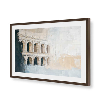 [Color:Belvinder Brown], Picture of art in a Belvinder Brown frame of the corner