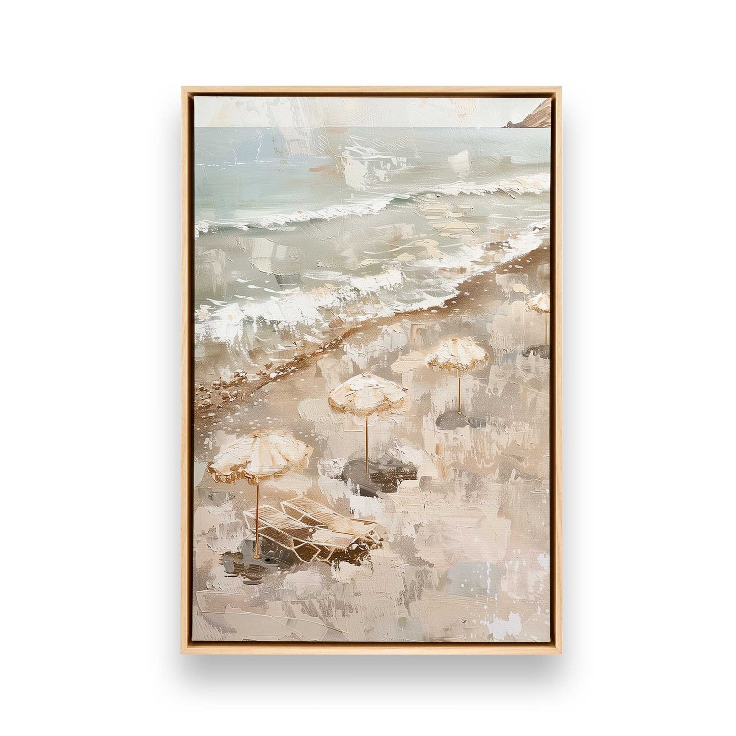 [Color:American Maple], Picture of art in a American Maple frame