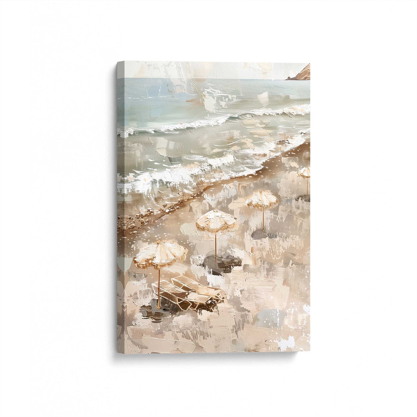 [Color:Stretched Canvas], Picture of art at an angle