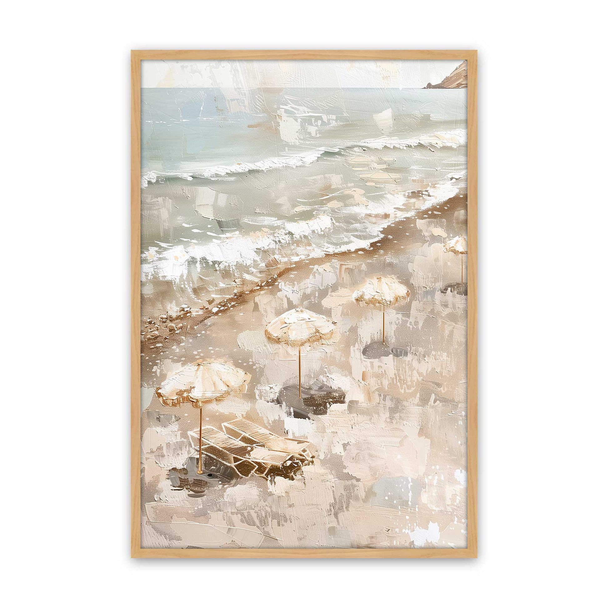 [Color:American Maple], Picture of art in a American Maple frame