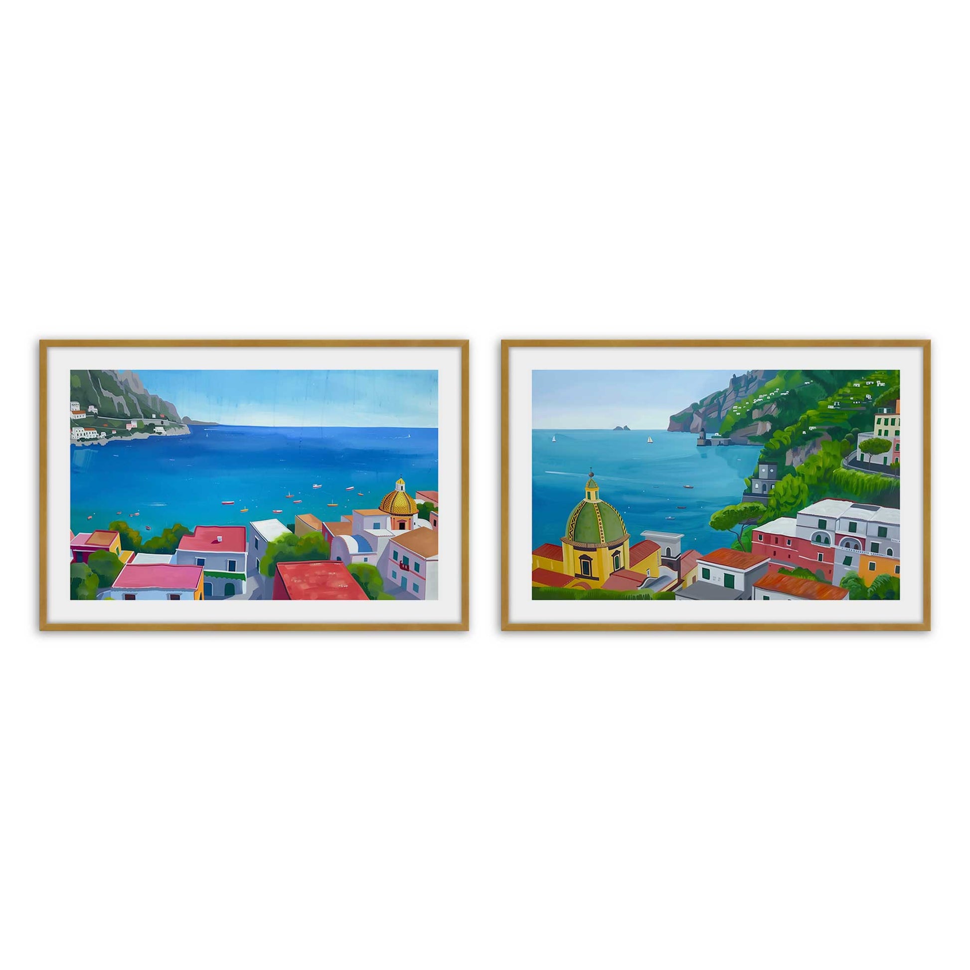 [Color:Polished Gold], Picture of art in a Polished Gold frame