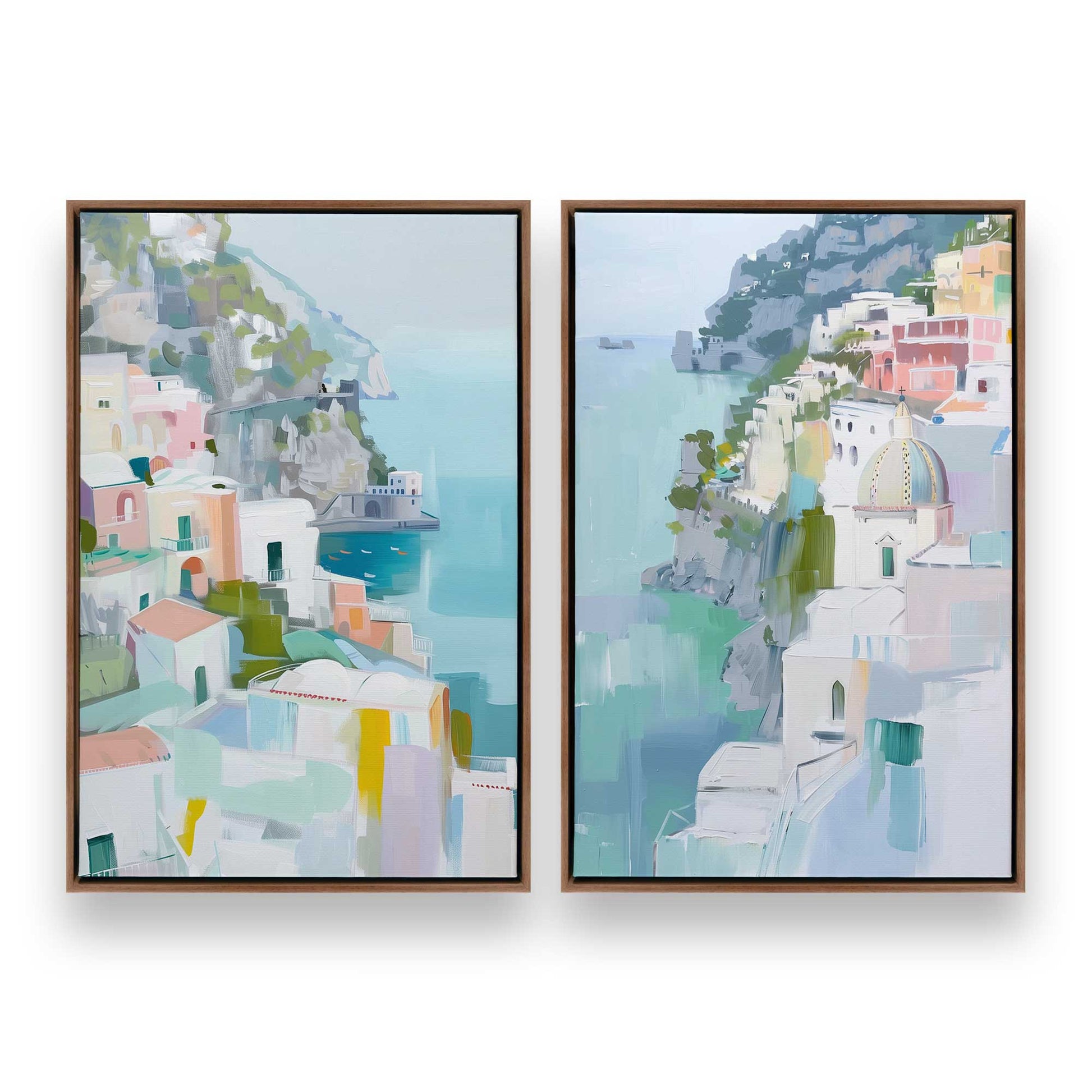 [Color:Walnut], Picture of art in a Walnut frame