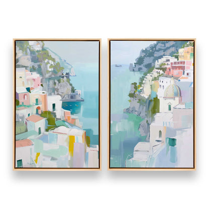 [Color:American Maple], Picture of art in a American Maple frame